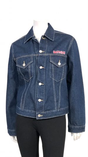 Jeansjacka Iron maiden