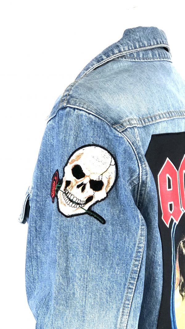 Jeansjacka ACDC - Bild 3