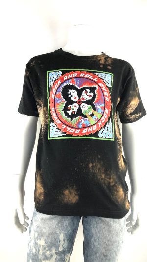 T-shirt KISS med meleringar