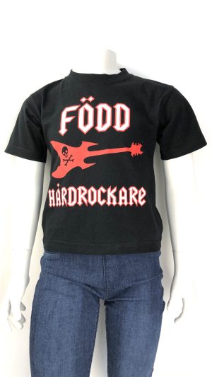 T-shirt FÖDD HÅRDROCKARE