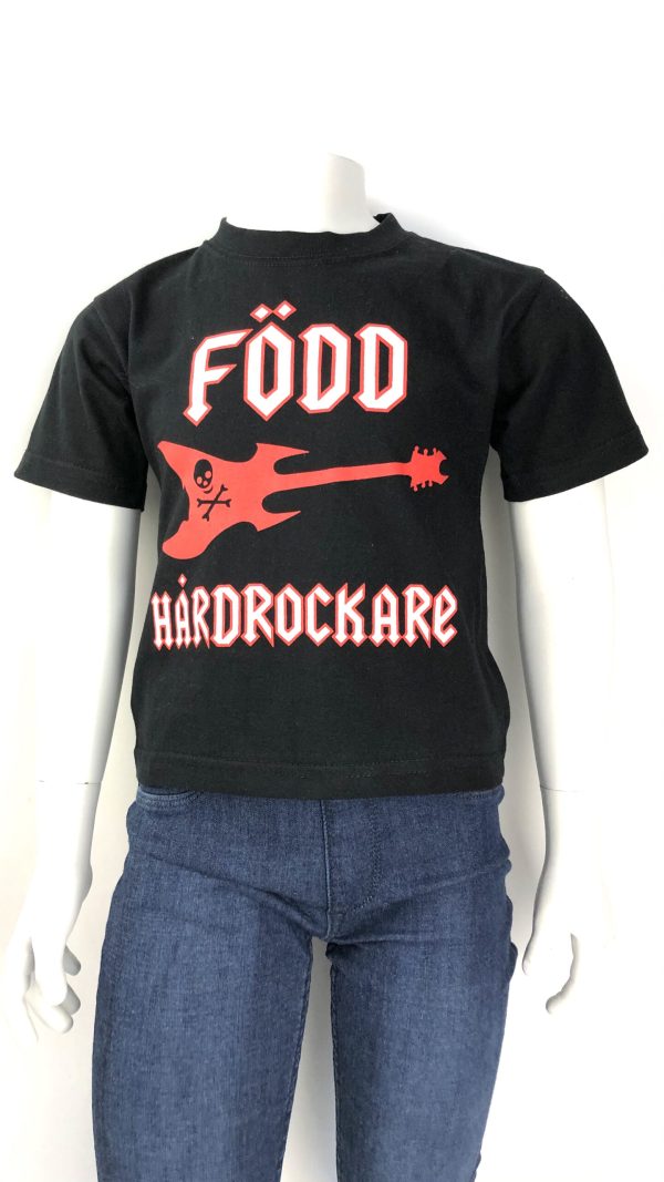T-shirt FÖDD HÅRDROCKARE