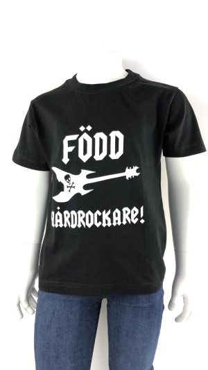 T-shirt FÖDD HÅRDROCKARE