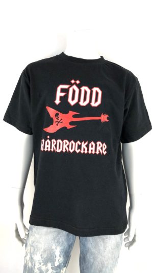 T-shirt FÖDD HÅRDROCKARE