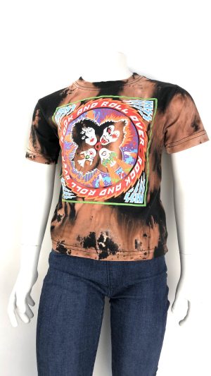 T-shirt KISS med meleringar