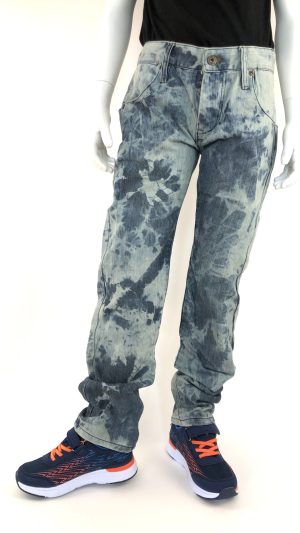 Jeans med meleringar