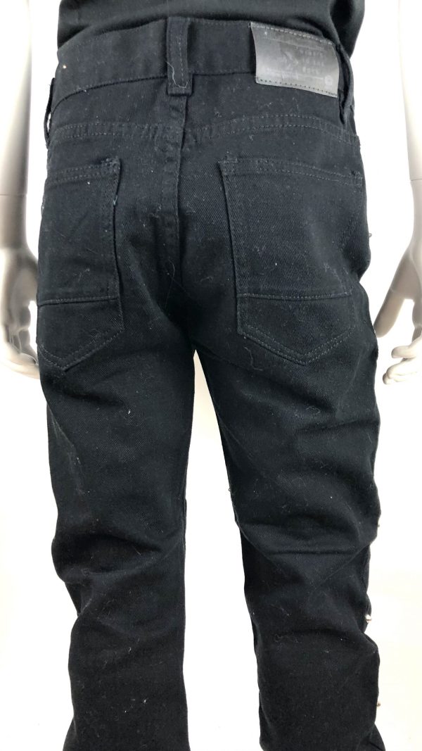 Jeans med döskalletyg - Bild 2