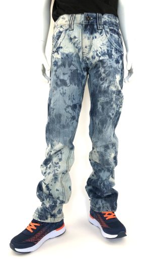 Jeans med meleringar