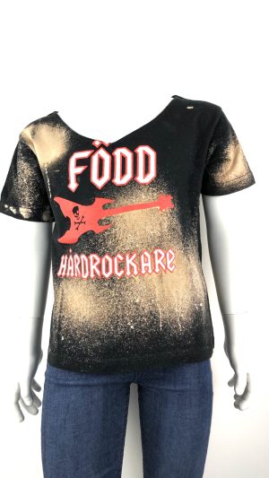 T-shirt född hårdrockare