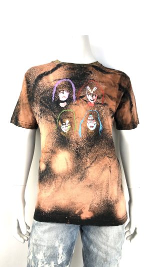 T-shirt KISS med meleringar