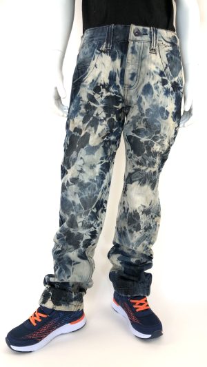 Jeans med meleringar