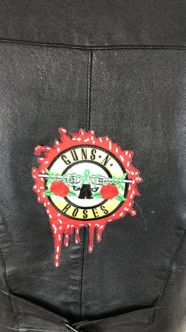 SKINNVÄST MED GUNS N ROSES STL M/L - Bild 3