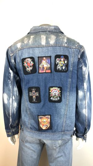 JEANSJACKA GUNS N ROSES XXL