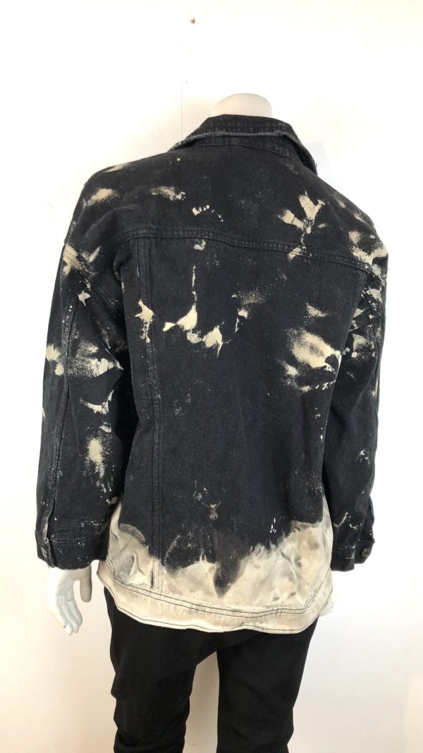 JEANSJACKA MED NITAR BAGGY OVERSIZED S - Bild 2