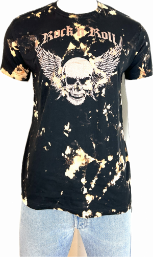 T-SHIRT BATIK M DÖSKALLLETRYCK